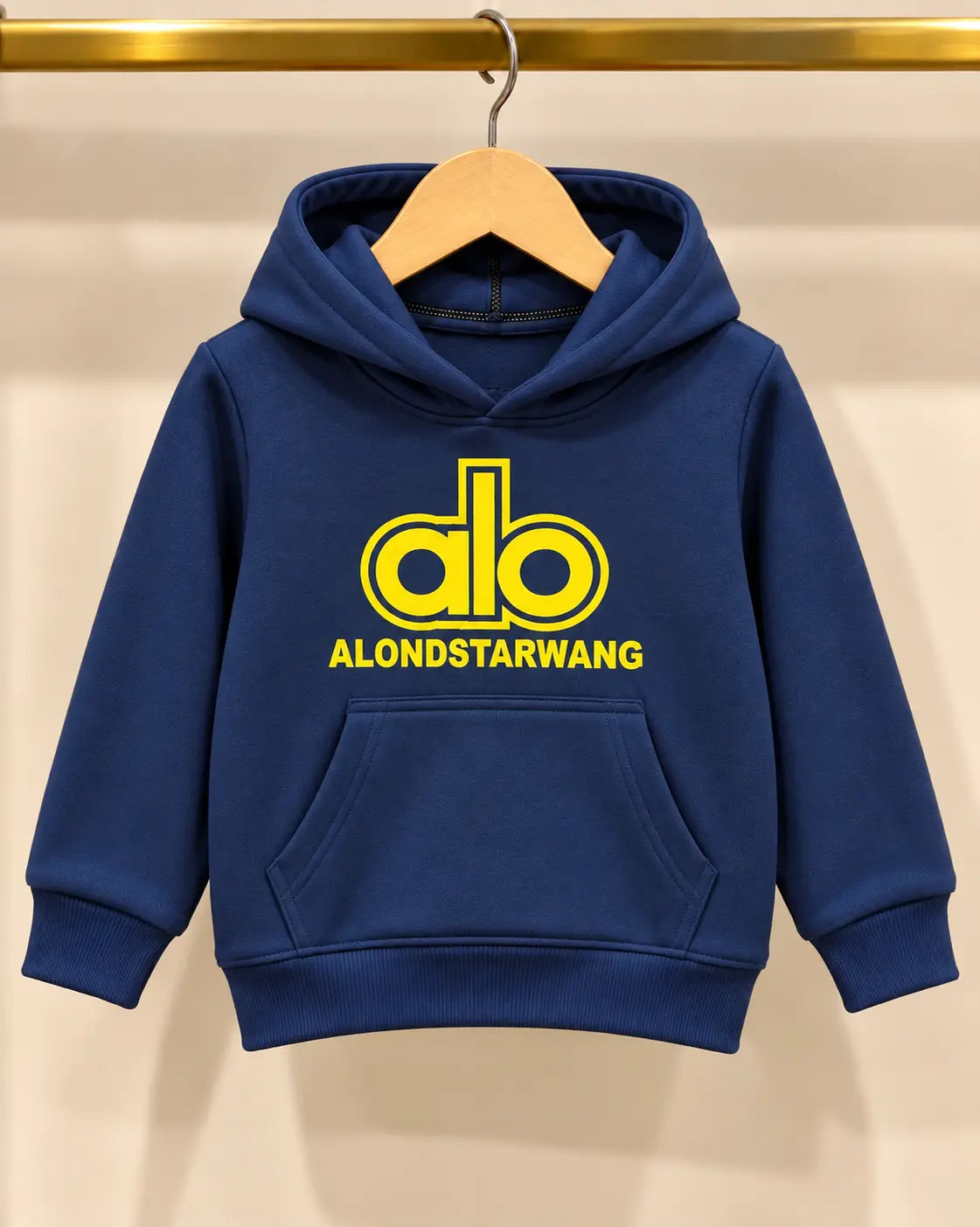 Kids alo Printed Fleece Winter Hoodies for boys and Girls - HD-064