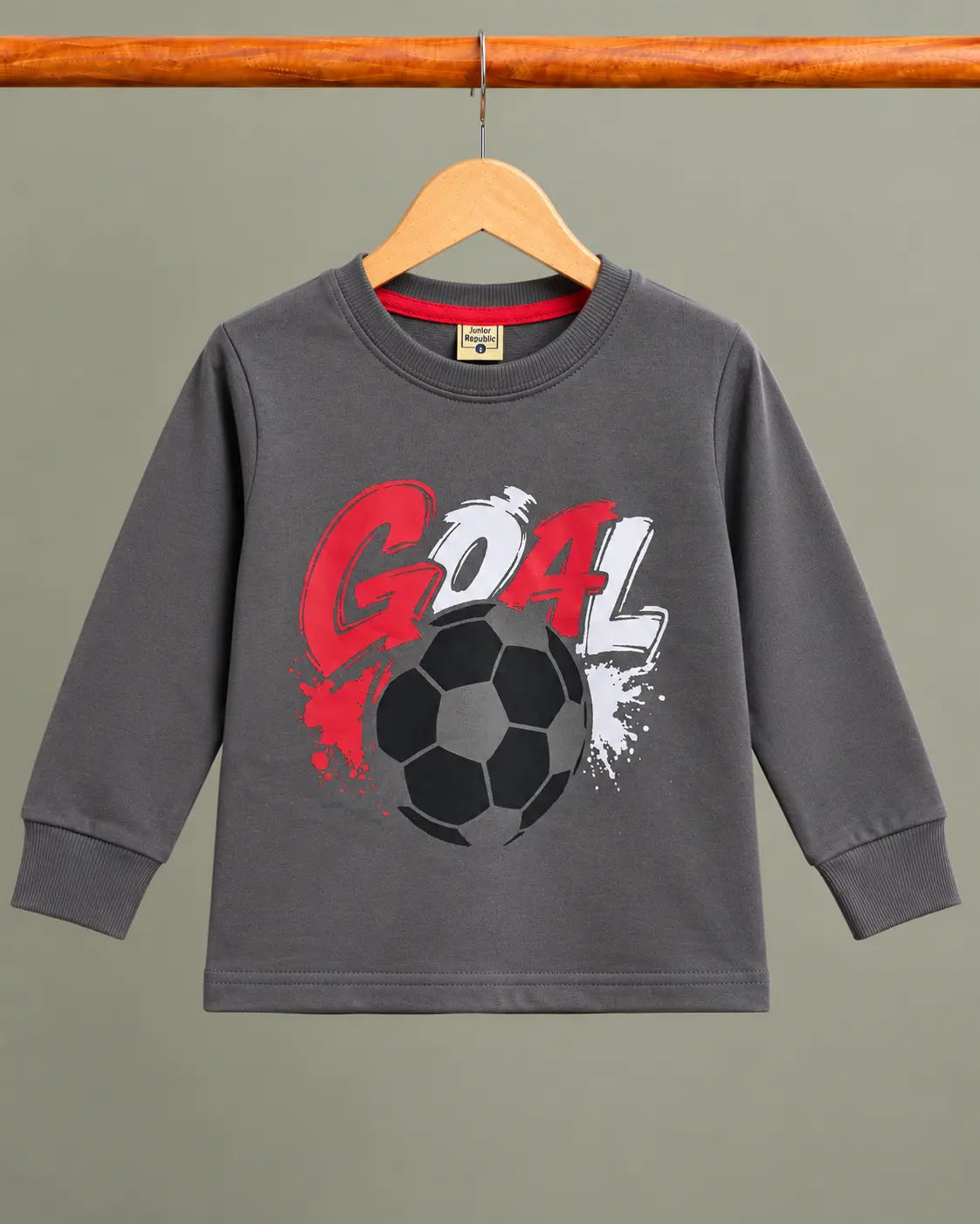 Kid's Goal Printed long Sleeves Shirt - LS-155
