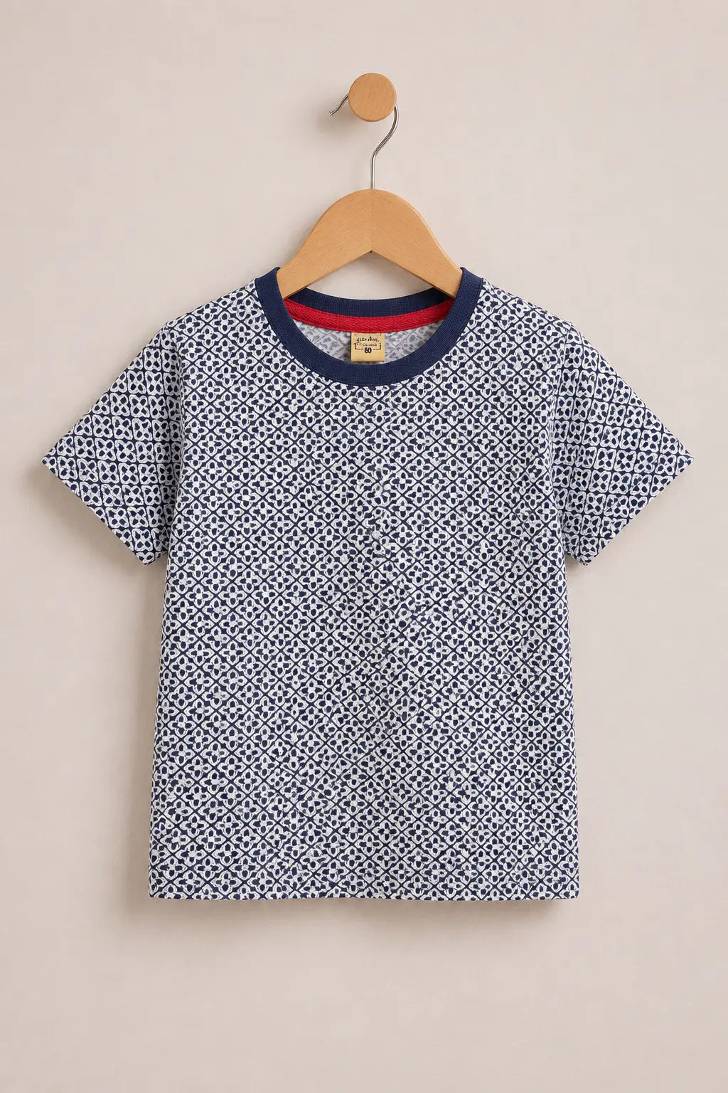 Junior Republic Kid's All over Check Print Tee Shirt