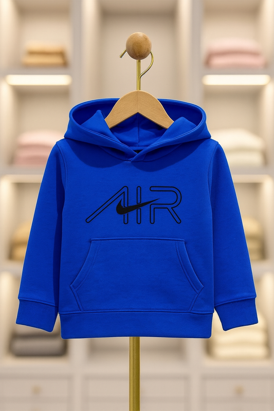 Junior Republic Nike Air Printed Kids Fleece Winter Hoodies for Boys and Girls
