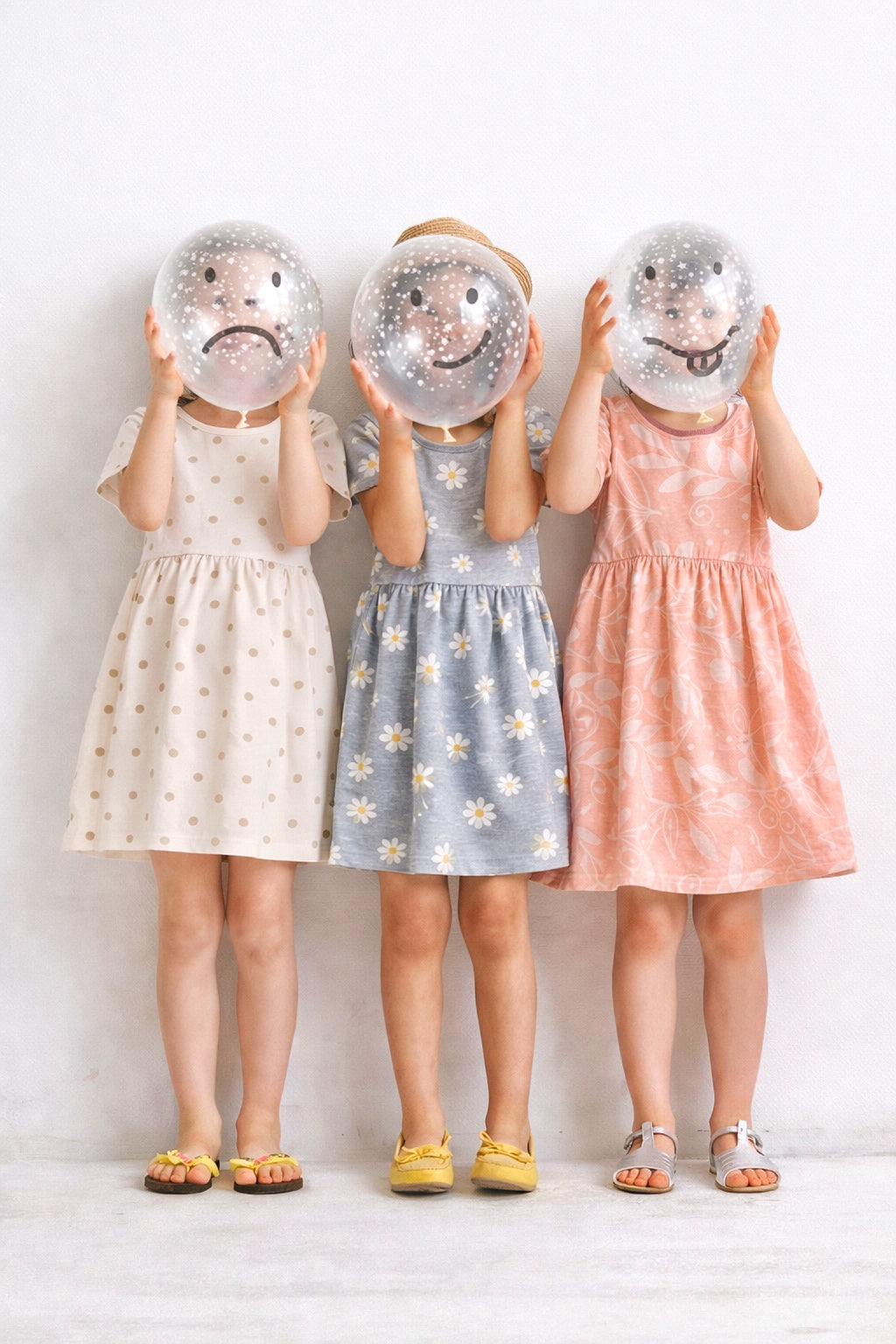 J unior Republic Girls Floral Frocks set of 3