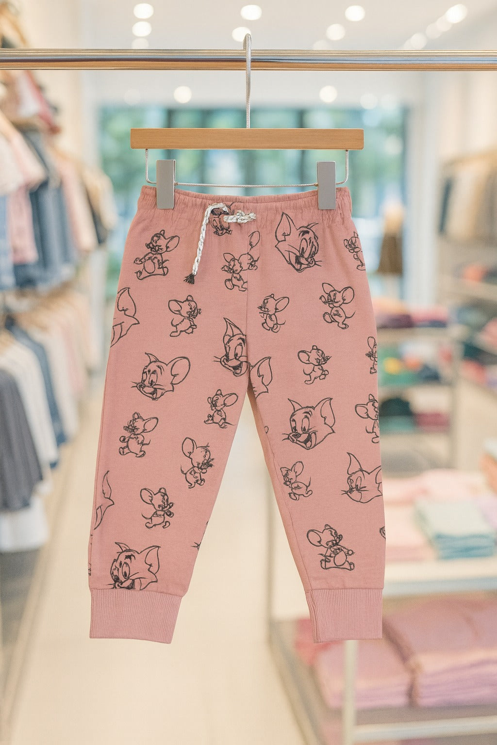 Junior Republic Cotton Jersey Mid Season Tom & Jerry Printed Trouser - Rs. 499 SALE