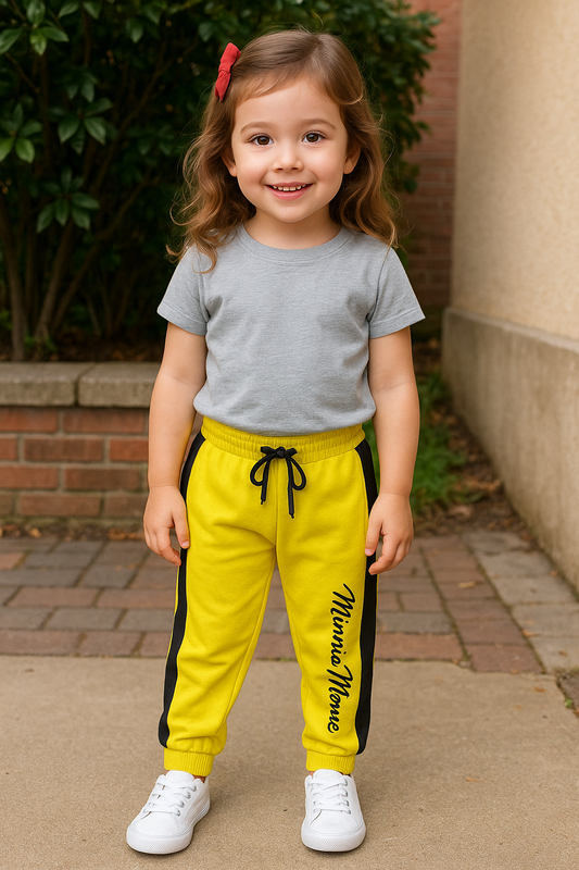 Junior Republic Cotton Jersey Mid Season Minie Mouse Printed Girls Trouser - Rs. 399 SALE