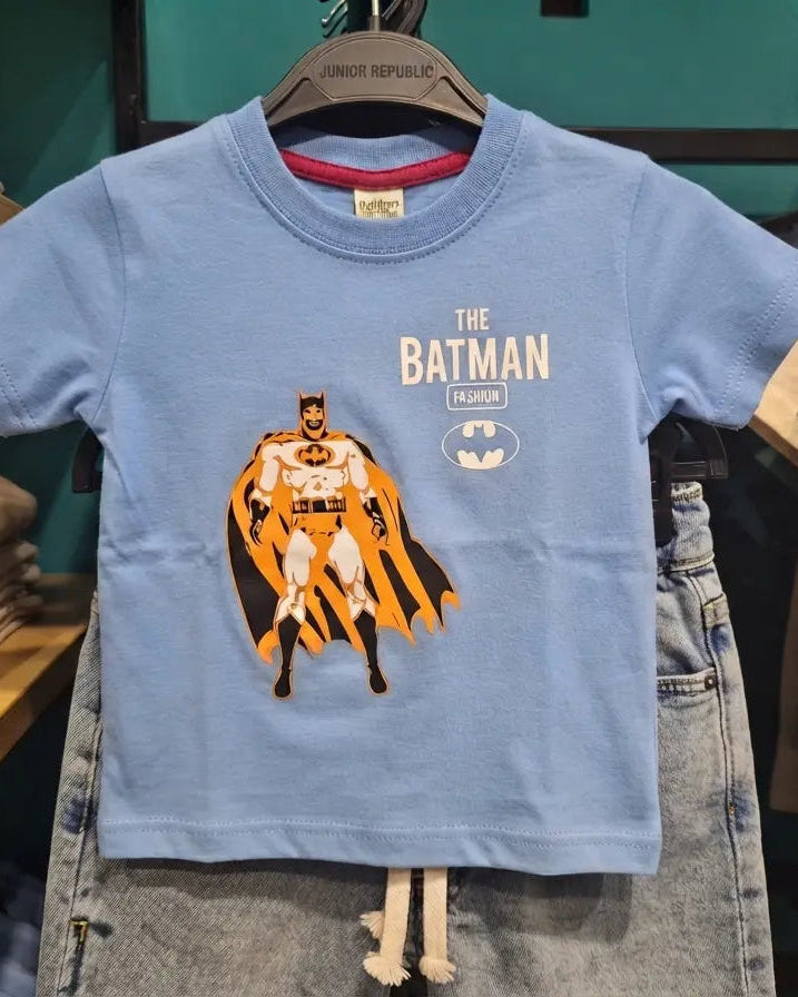 Kid's Batman Printed Tee Shirt - TE-026