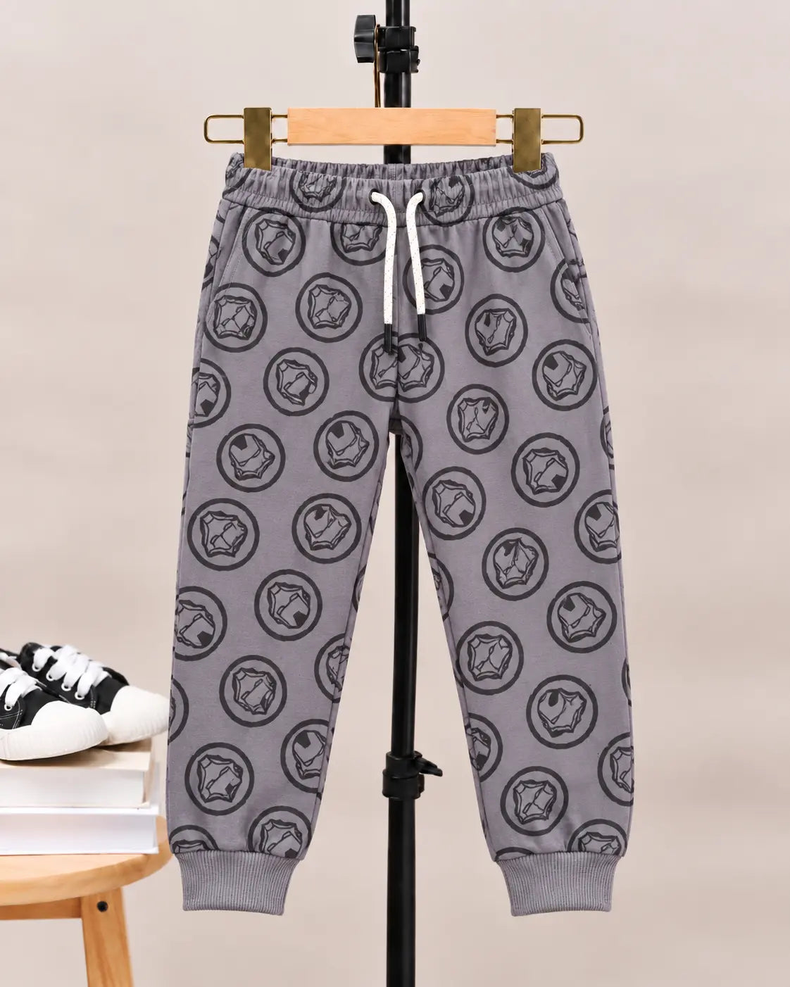 Kids Iron Man Printed Joggers Trouser - JG-083