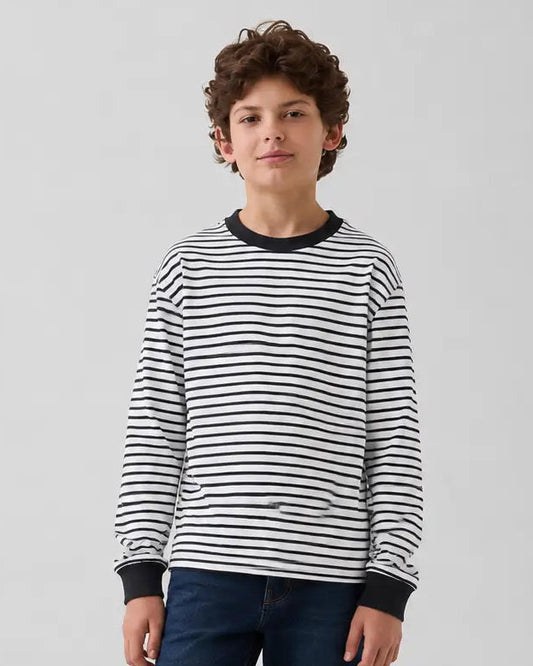 Kid's Stripes Style long Sleeves Shirt