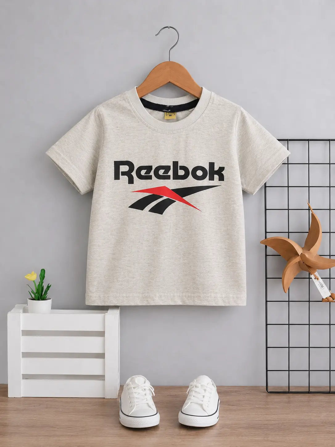 Junior Republic Kid's Reebok Printed Tee Shirt