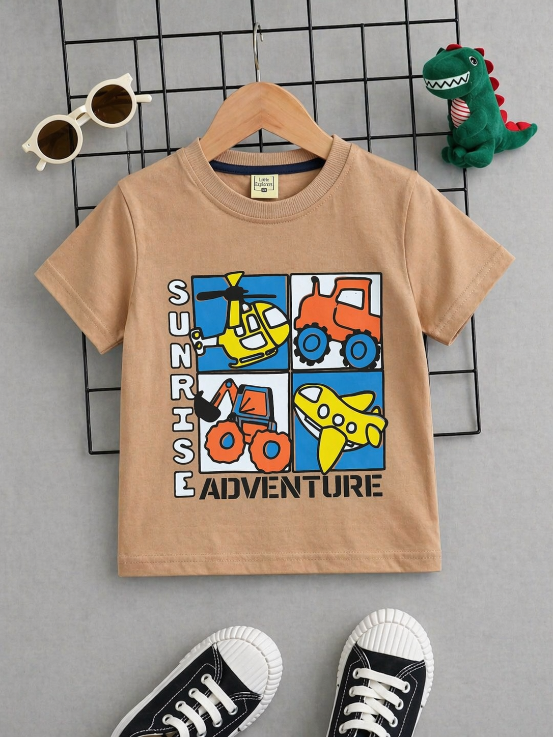 Junior Republic Kid's Sunrise Adventure Printed Tee Shirt - Rs. 399 SALE