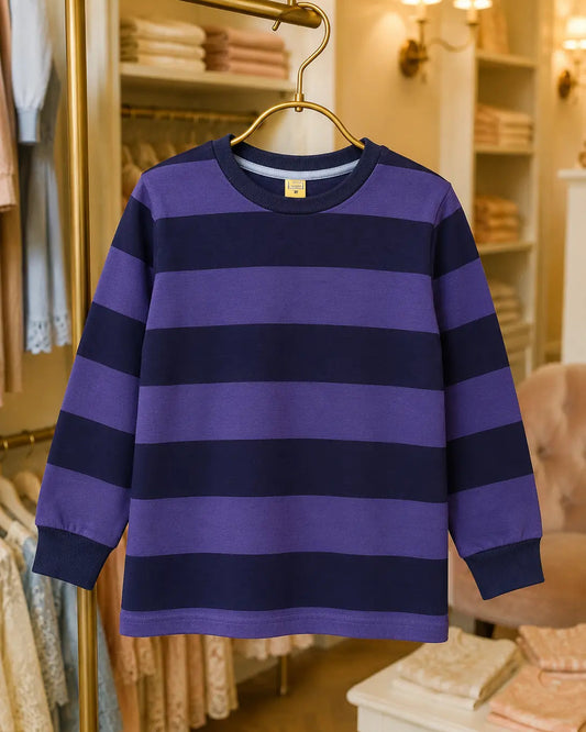 Kid's Stripes Style long Sleeves Shirt