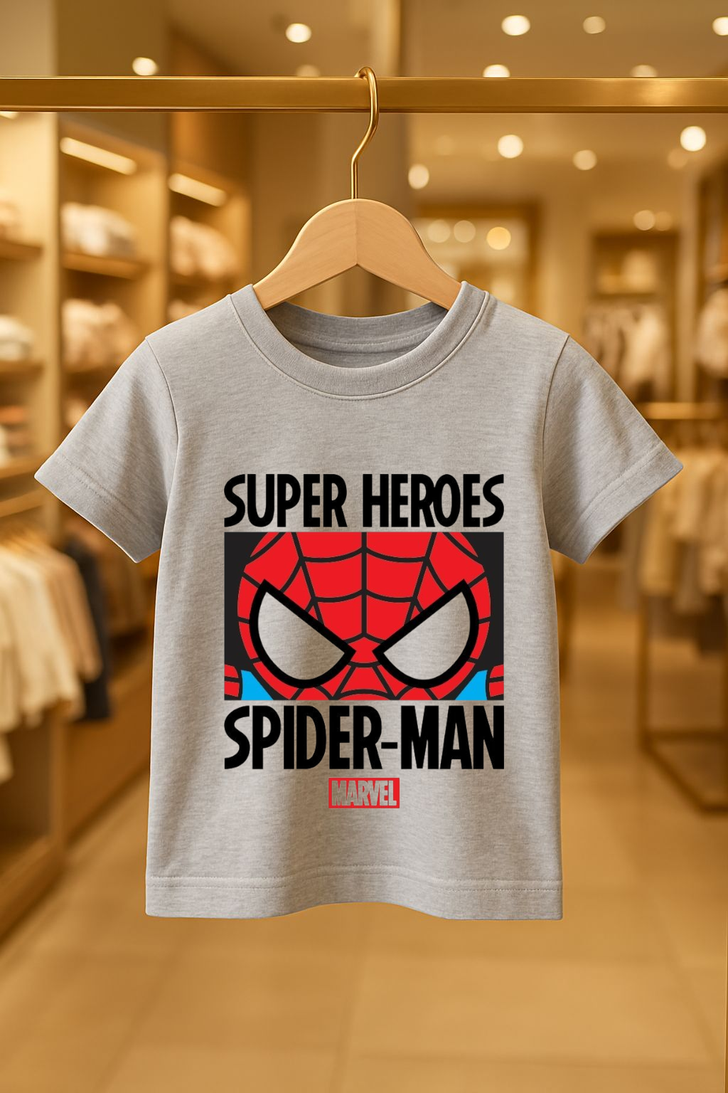 Junior Republic Kid's Spiderman Printed Tee Shirt - Rs. 399 SALE