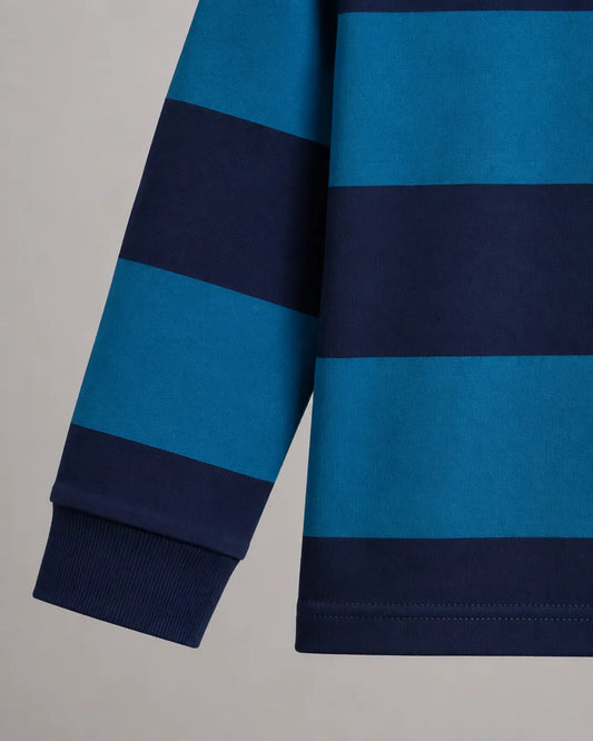 Junior Republic Kid's Stripes Style long Sleeves Shirt