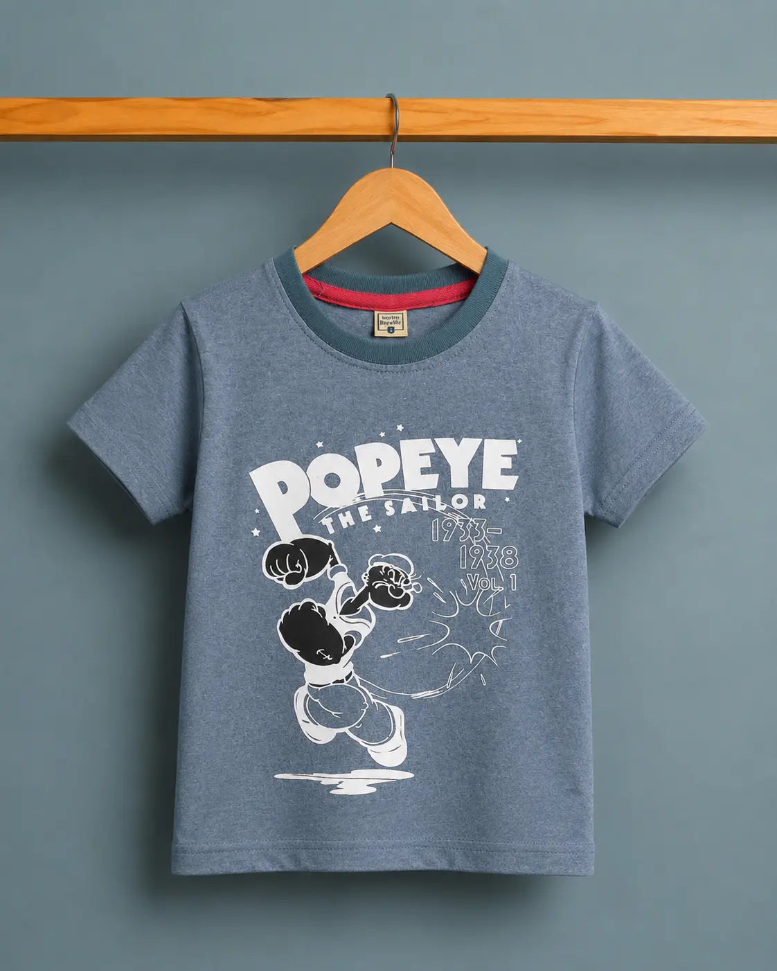 Junior Republic Kid's Popeye Printed Tee Shirt