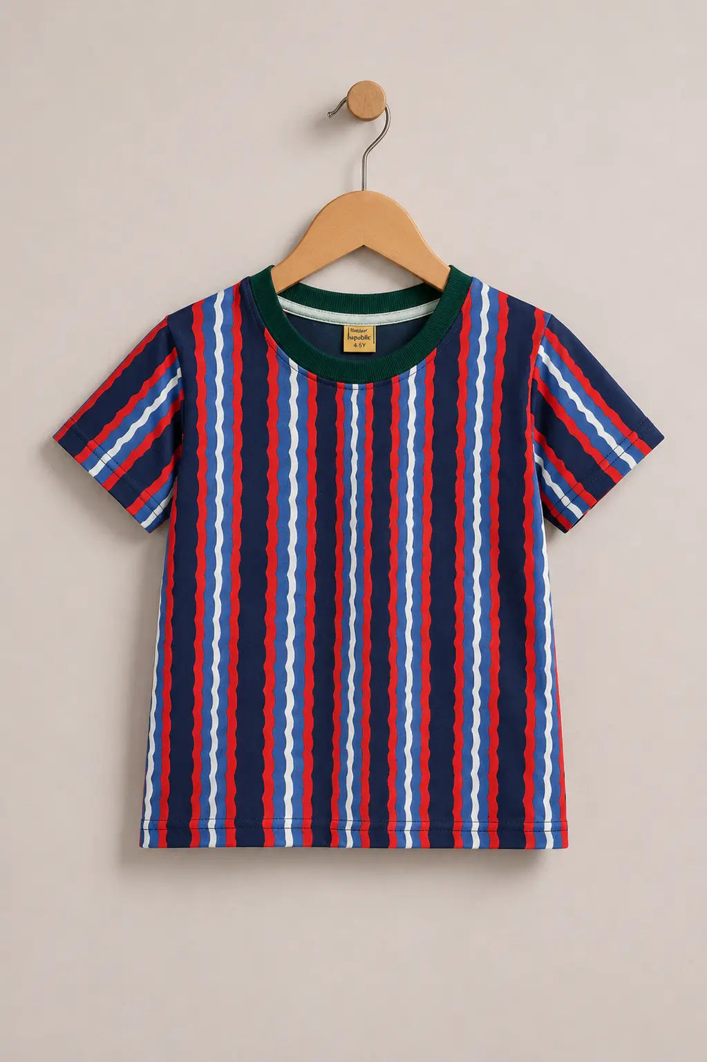 Junior Republic Kid's All over Strip Style Tee Shirt