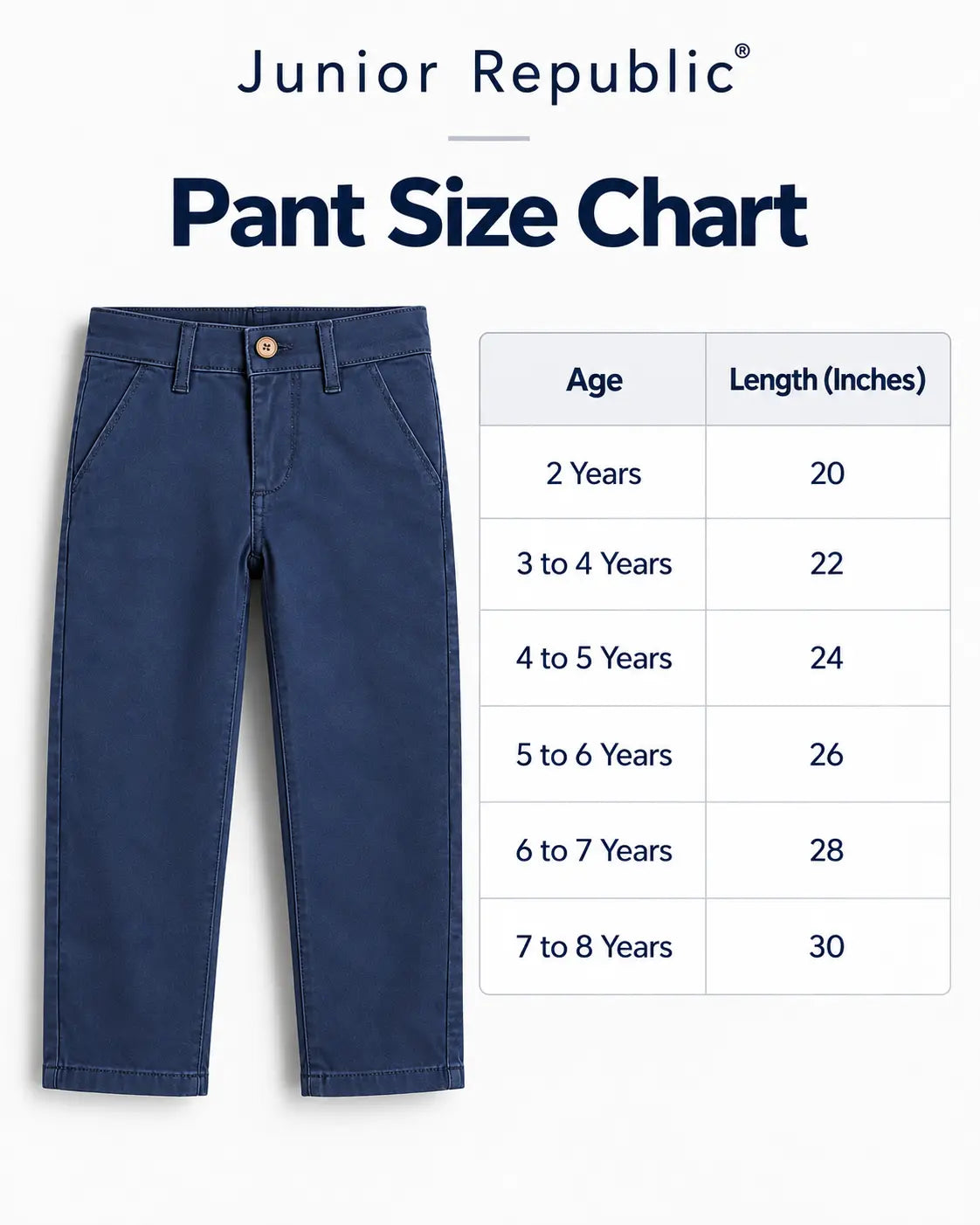 Branded Kids Cotton Chino Pant - DN-010