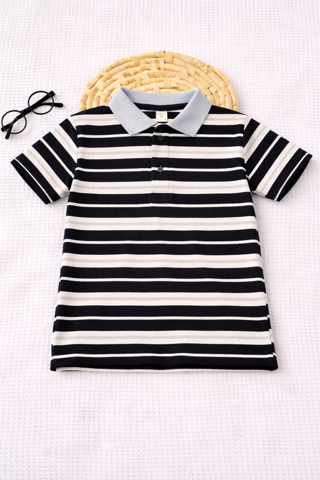 Junior Republic Kid's Stripes style Polo Shirt - Rs. 499 SALE
