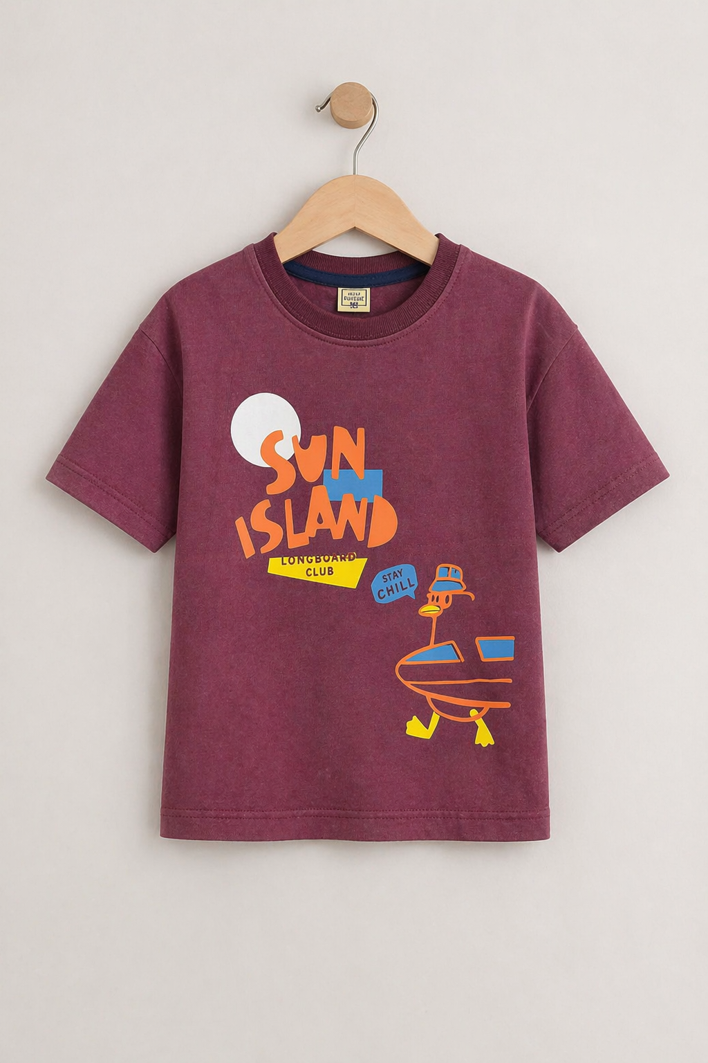 Junior Republic Kid's Sun Island Printed Tee Shirt