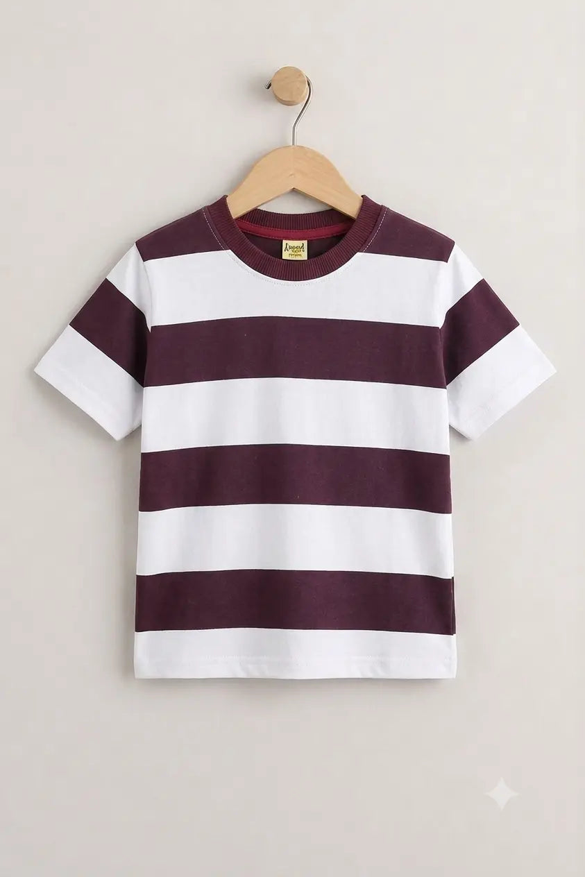 Junior Republic Kid's Stripes Style Tee Shirt