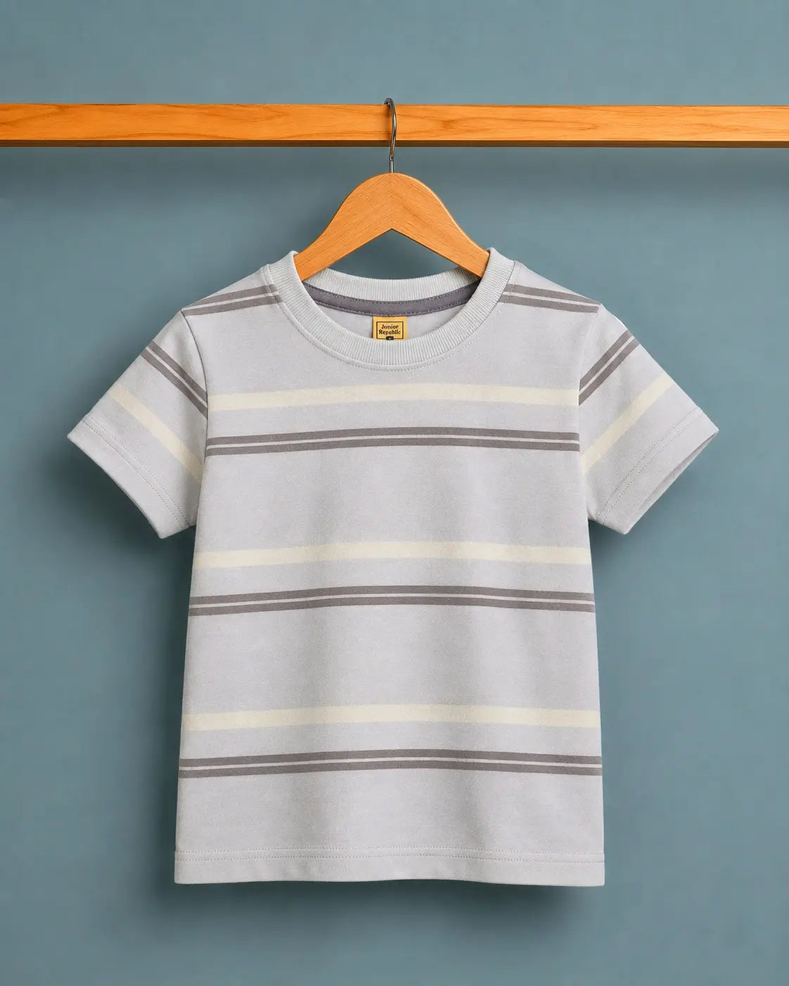 Junior Republic Kid's All over Strip Style Tee Shirt
