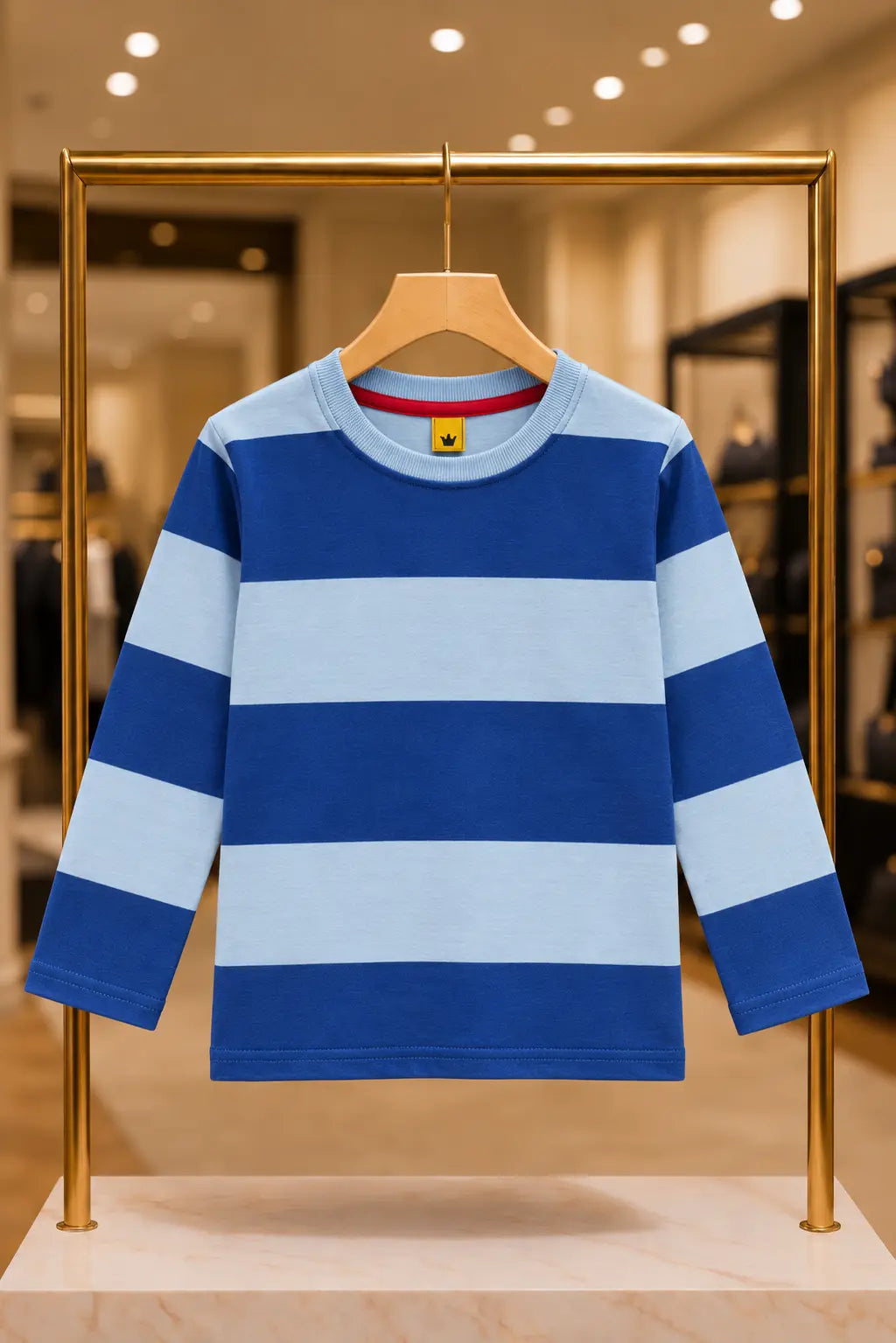 Kid's Stripes Style long Sleeves Shirt