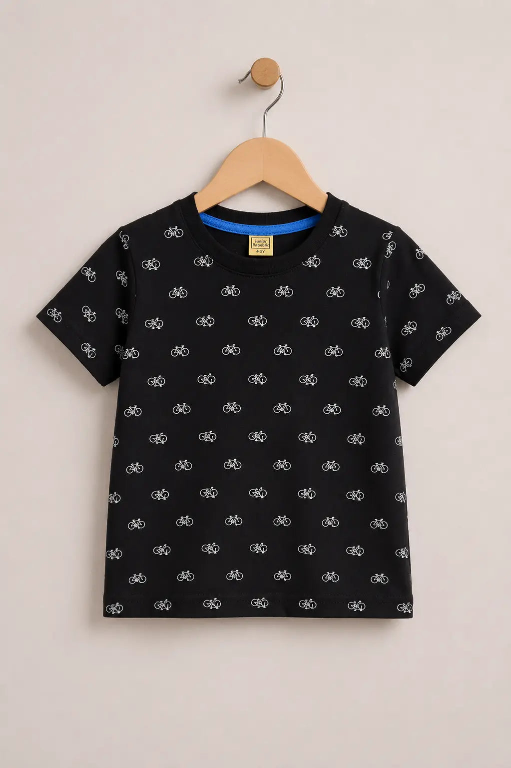 Junior Republic Kid's All over Bicycle Print Tee Shirt