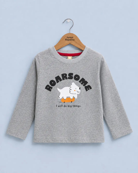 Kid's Roarsome Printed long Sleeves Shirt