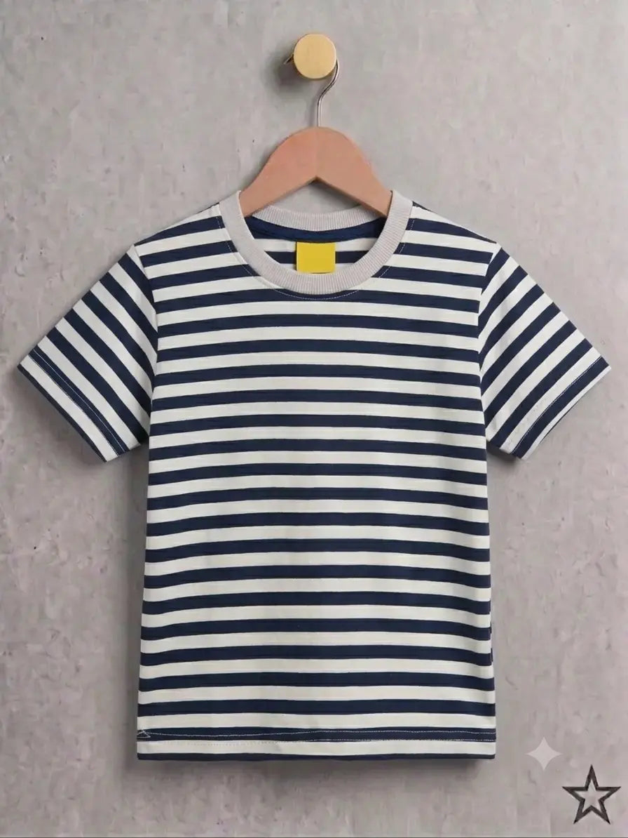 Junior Republic Kid's Stripes style Tee Shirt