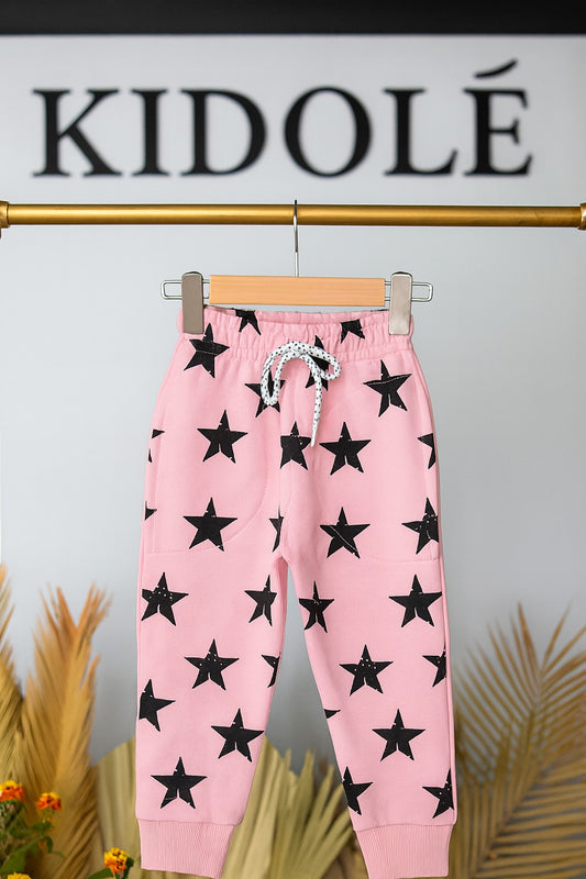 Junior Republic Star Printed Fleece Winter Trouser - Rs. 499 SALE