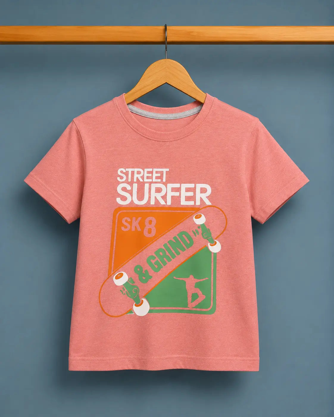 Junior Republic Kid's Street Surfer Printed Tee Shirt