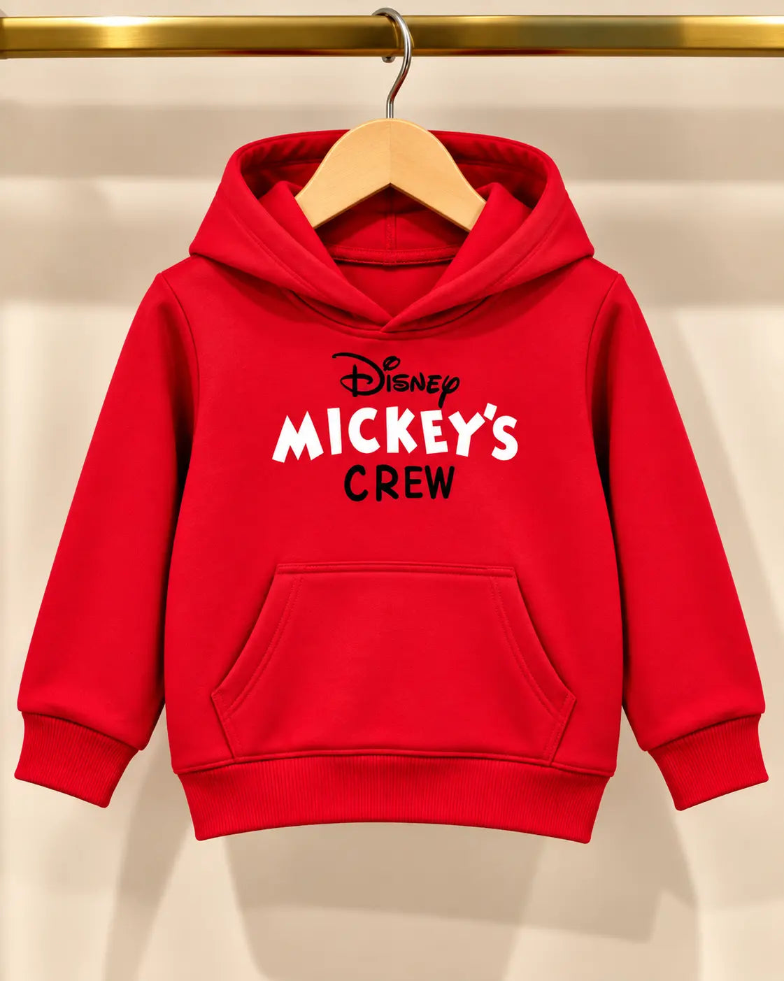 Kids Mickey's Crew Printed Fleece Winter Hoodies for boys and Girls - HD-071