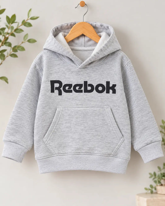 Kids Reebok Printed Fleece Winter Hoodies for boys and Girls - HD-078