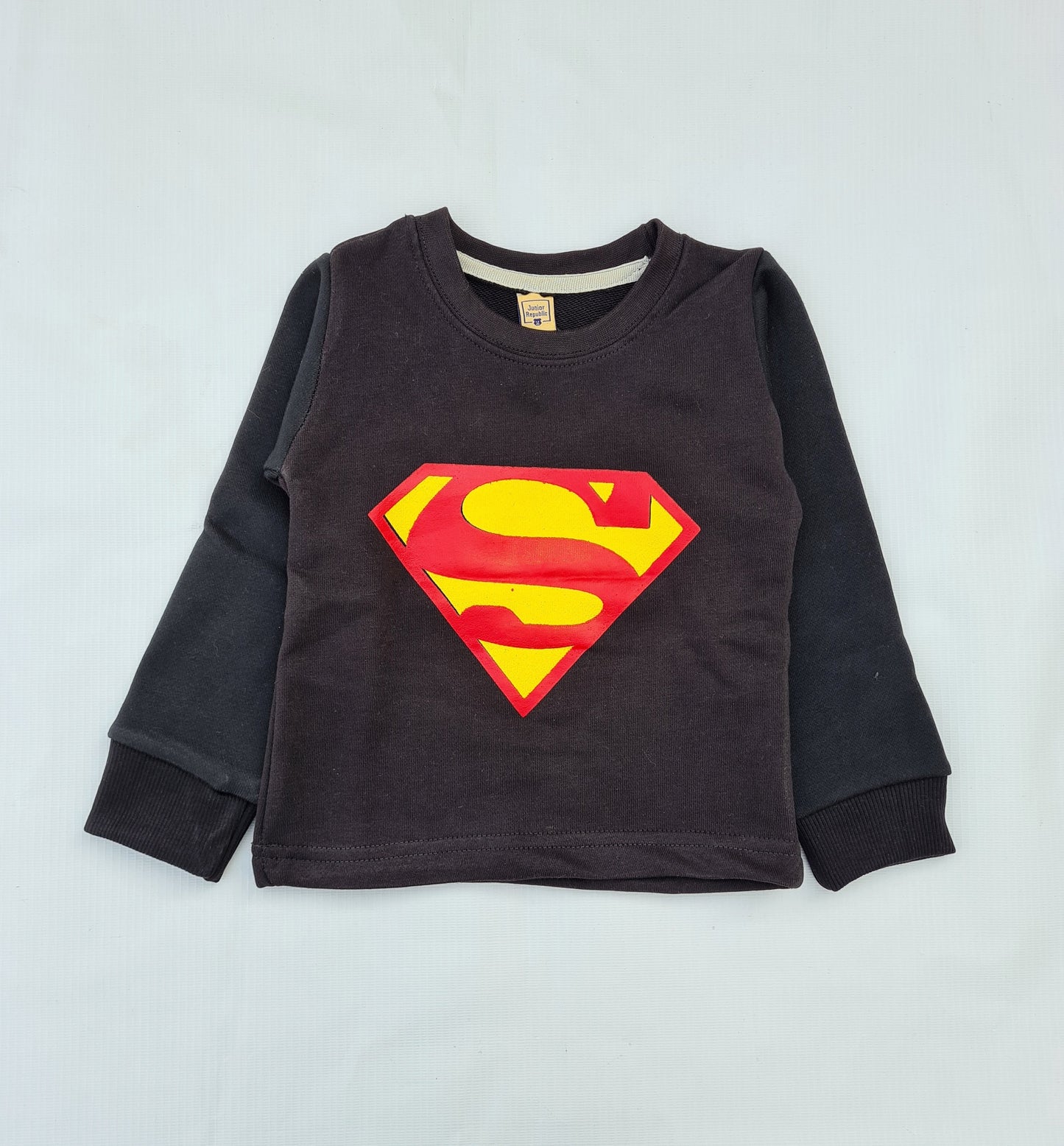Junior  Republic  Kid's Superman Printed long Sleeves Shirt