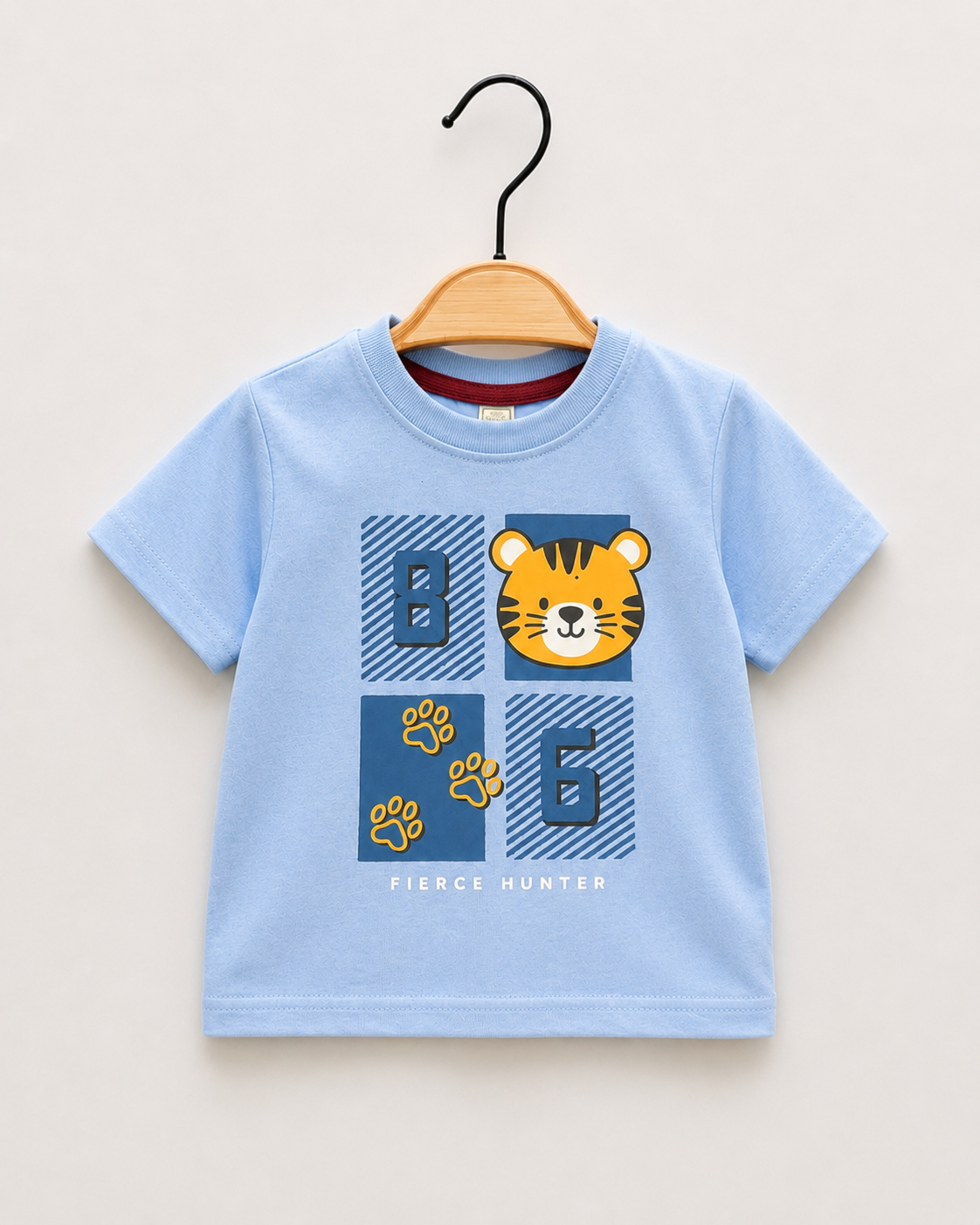 Junior Republic Kid's Tiger Printed Tee Shirt