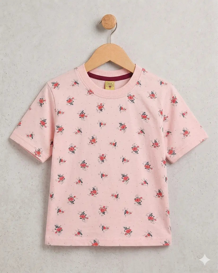 -Minor Fault- Junior Republic Kid's floral Printed Shirt