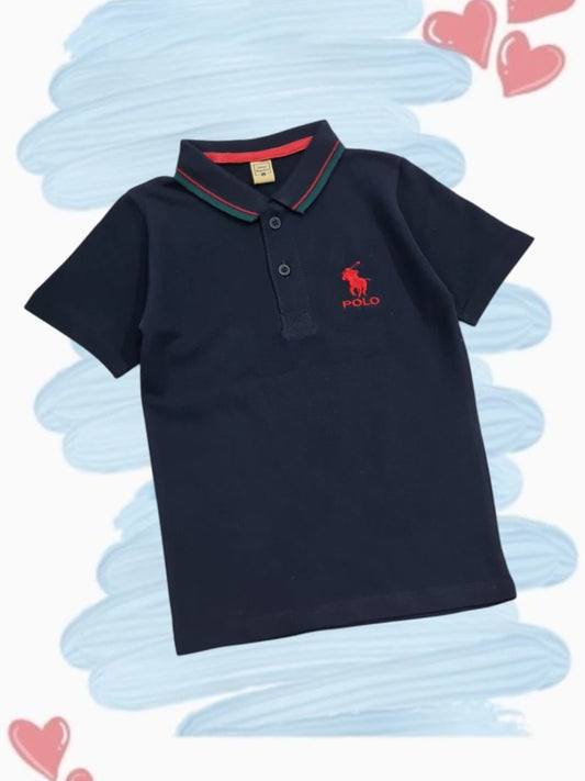 Junior Republic Kid's Pony Embroidered Polo Shirt