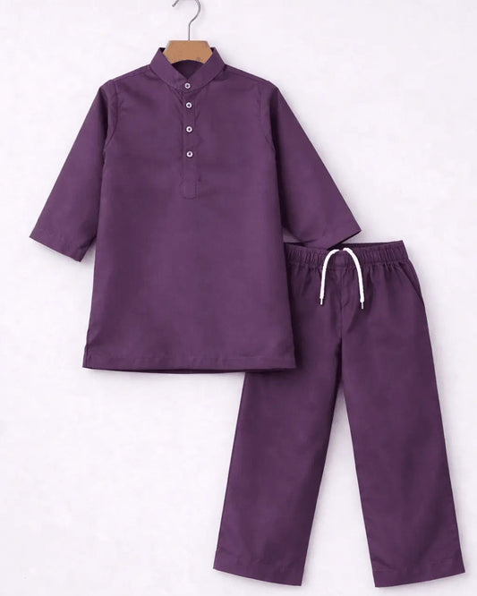Junior Republic Boys Summer Shalwar Kameez - Classic Eastern Wear for Kids