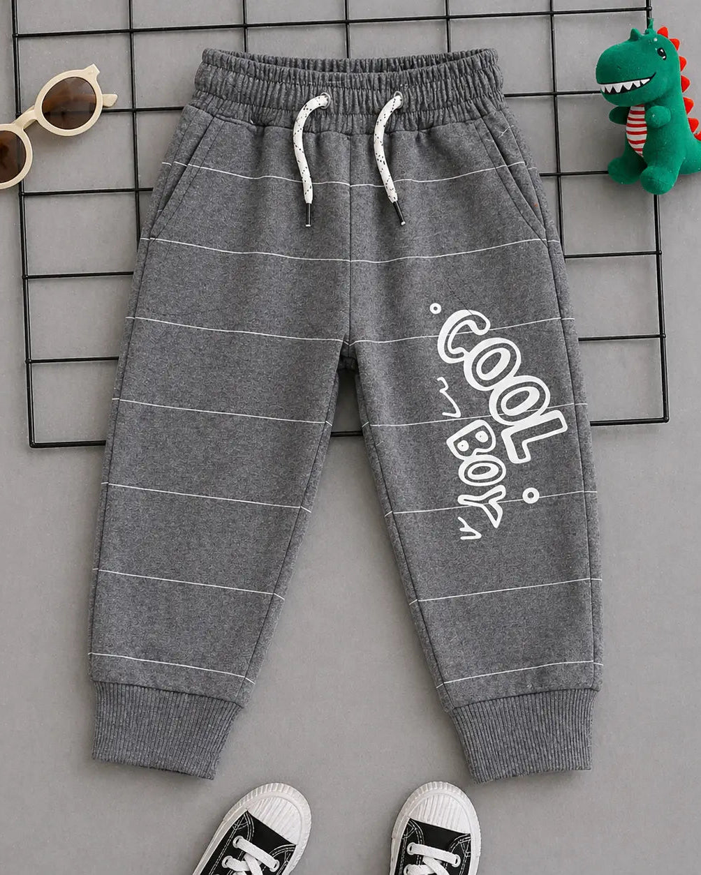 Junior Republic Cotton Jersey Summer Cool Boy Printed Trouser