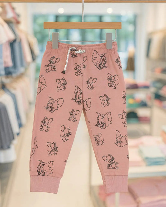 Junior Republic Cotton Jersey Summer Tom & Jerry Printed Trouser