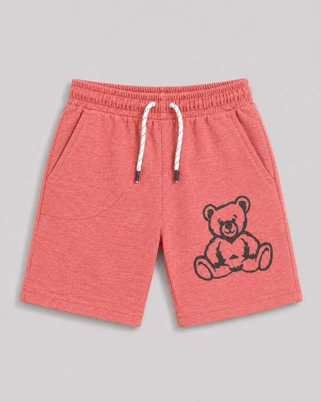 Junior Republic KID'S Bear Printed Summer Cotton Jersey Shorts
