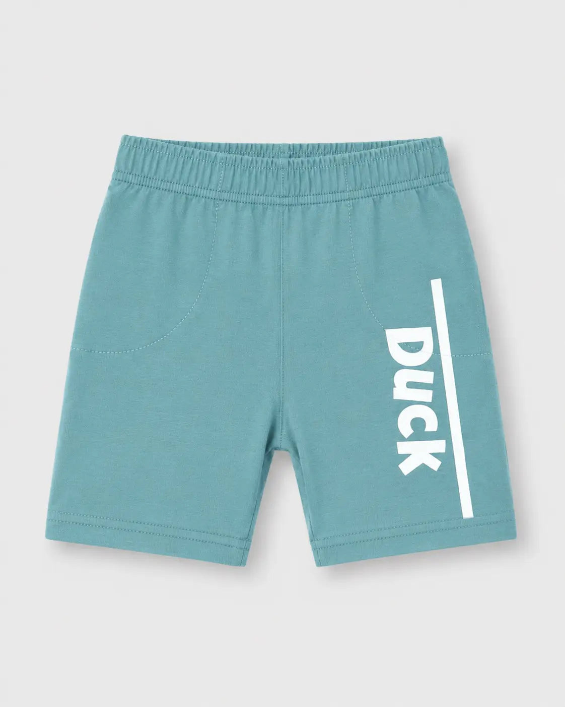 Junior Republic KID'S Duck Printed Summer Cotton Jersey Shorts