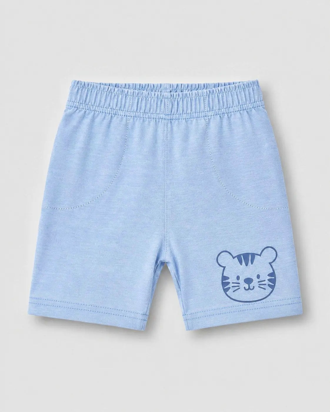 Junior Republic KID'S Tiger Printed Summer Cotton Jersey Shorts