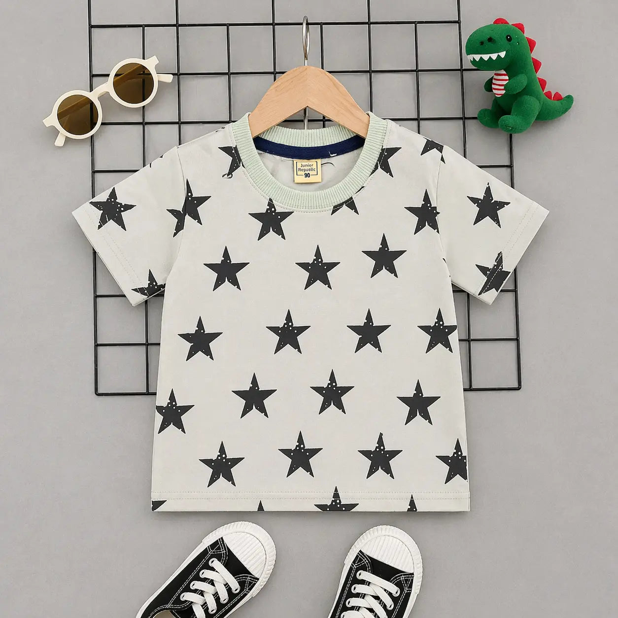 Junior Republic Kid's Star Printed Tee Shirt - Rs. 399 SALE