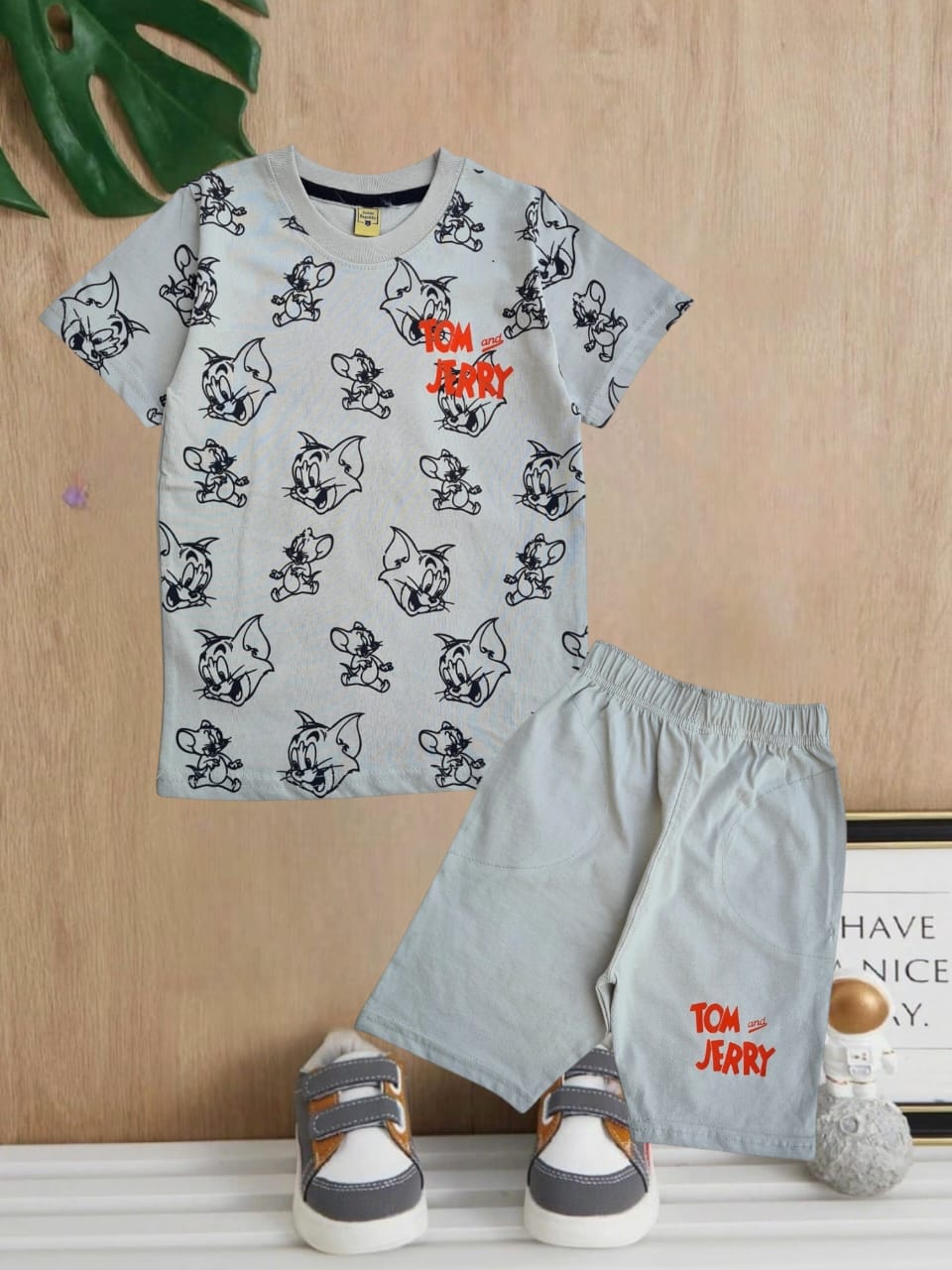 Junior Republic Kid's Tom & Jerry Printed Twin Set