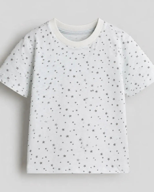 Junior Republic Kid's all over star Printed Tee Shirt