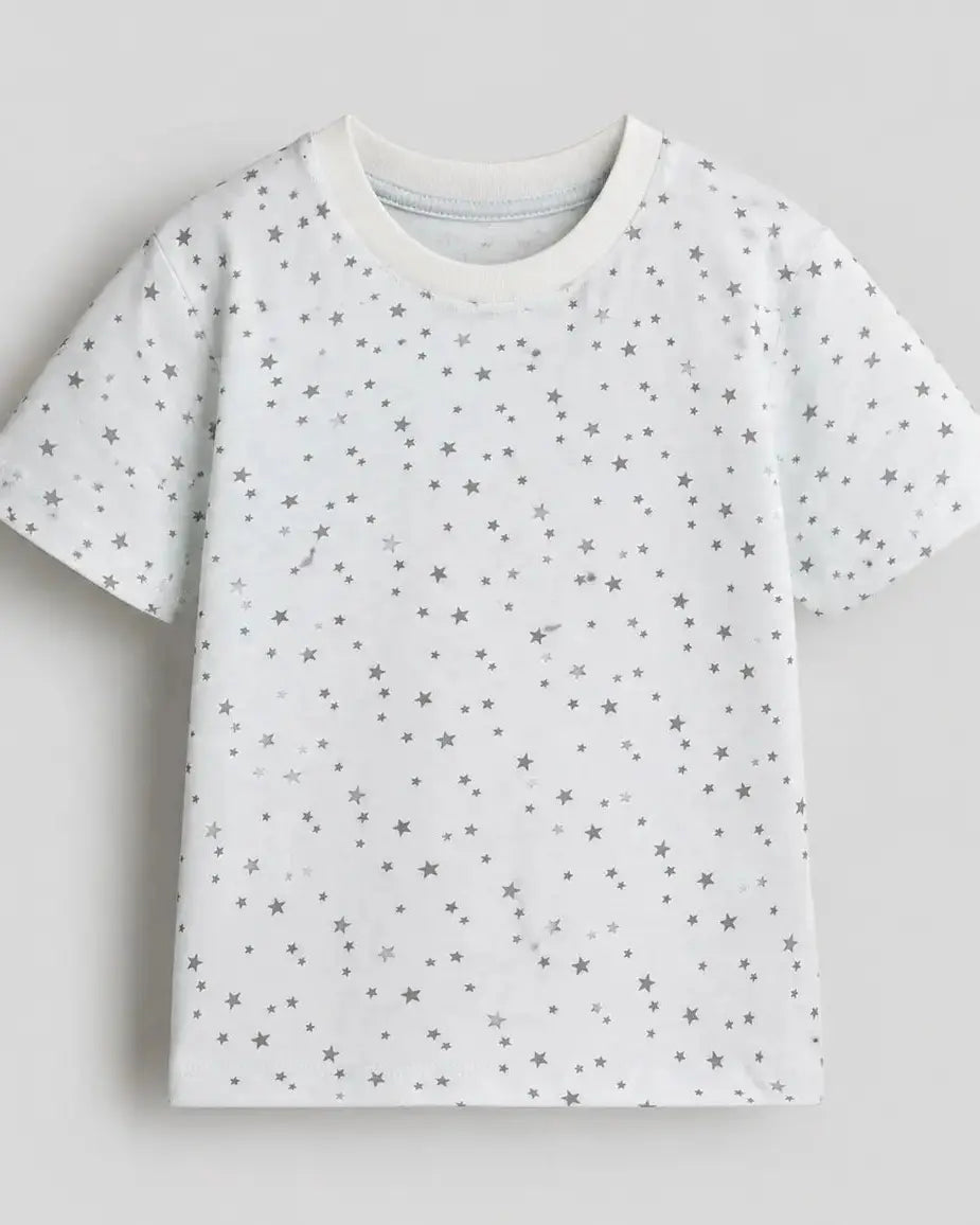 -Minor Fault- Junior Republic Kid's Star Printed Shirt