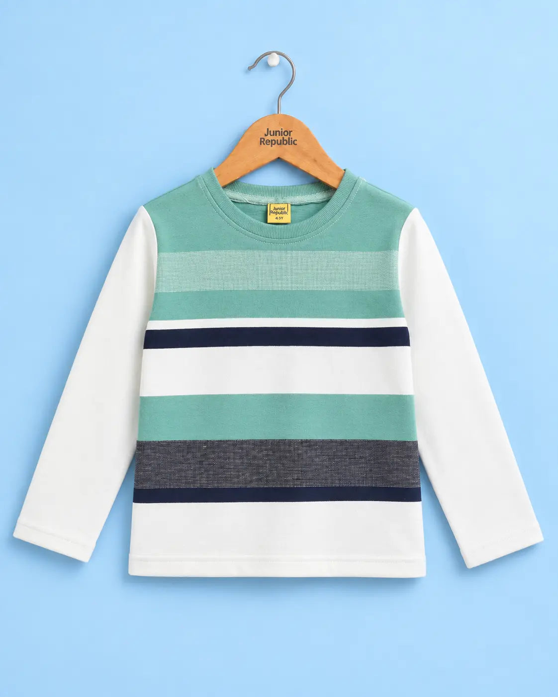 *Minor Fault* Kid's Stripes Style long Sleeves Shirt - LS-077