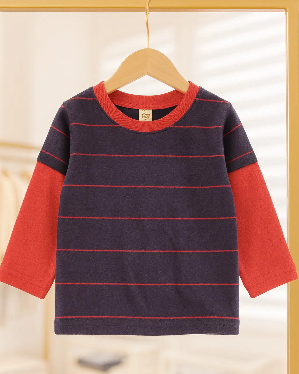 Junior Republic kids Stripes Style Summer Long Sleeves Shirt