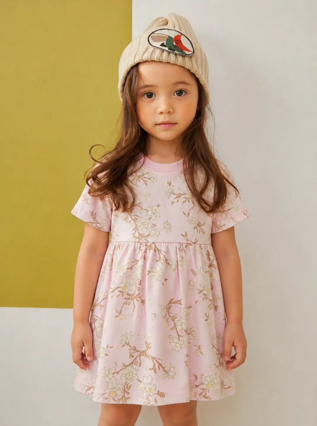 Junior Republic Girls Floral Print Summer Frock