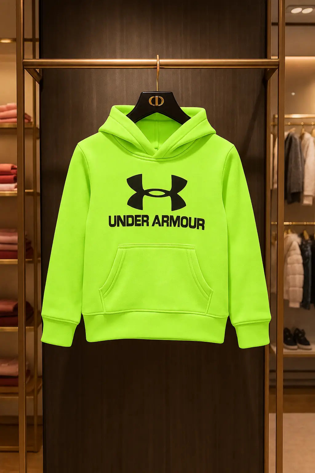 Junior Republic under armour Printed Kids Fleece Winter Hoodies for boys & Girls - HD 030