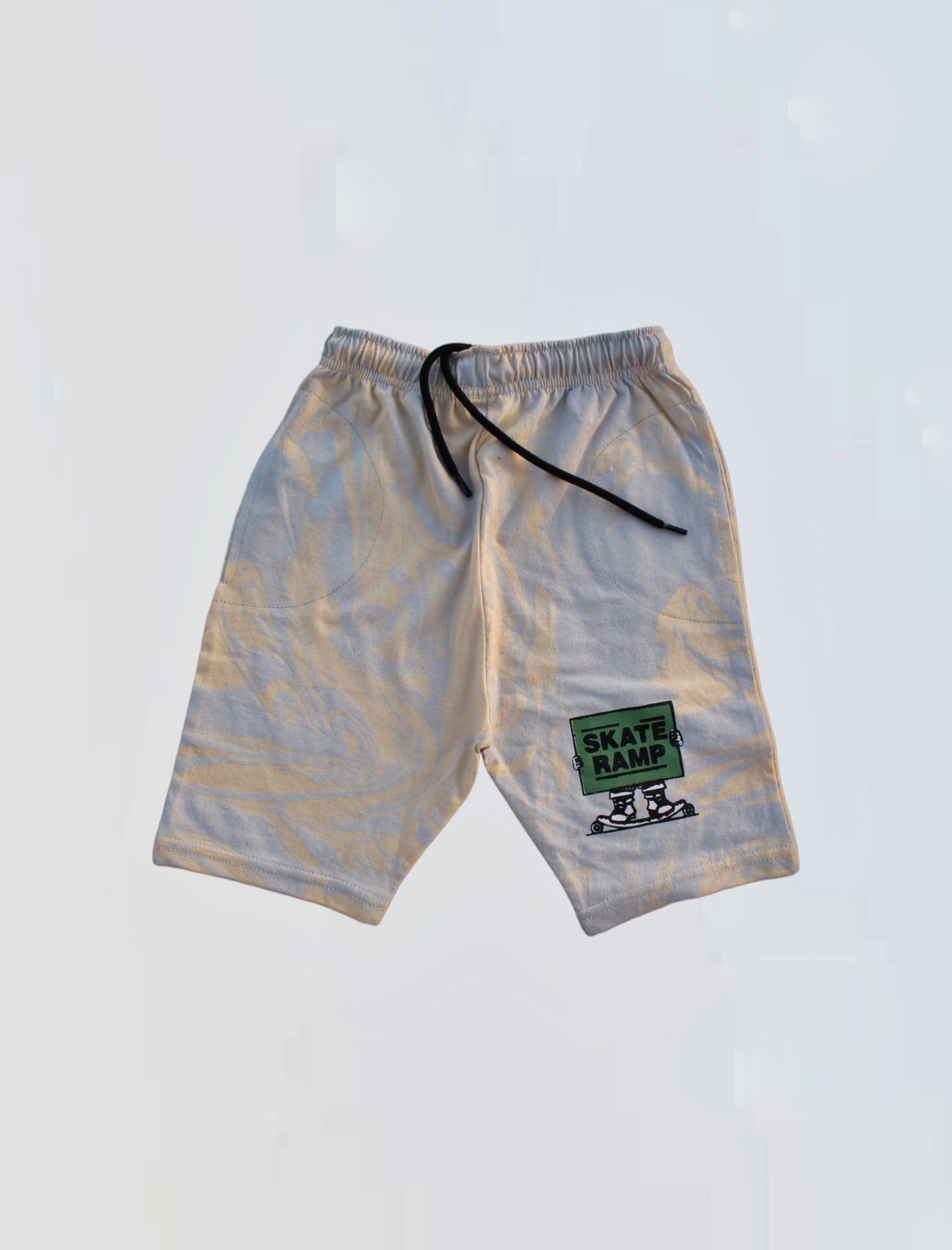 JUNIOR REPUBLIC KID'S SKATE RAMP Printed SHORTS with Pockets