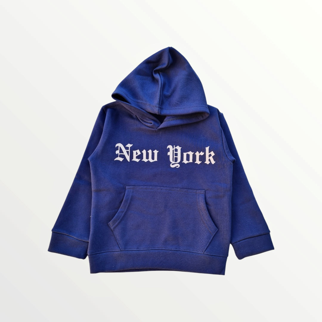 Junior Republic New York Printed Kids Fleece Winter Hoodies for Boys and Girls